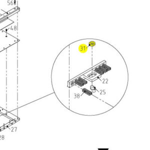 Slide shim (B106B05A-31)