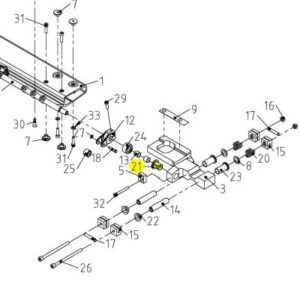 Shaft sleeve (B106B08-21)