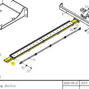 Paper flatten device (B106D28-10)