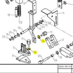 Washer (ESH03030000BG3-8-14)