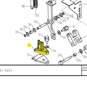 Press foot (ESH03030000BG3-8-5)